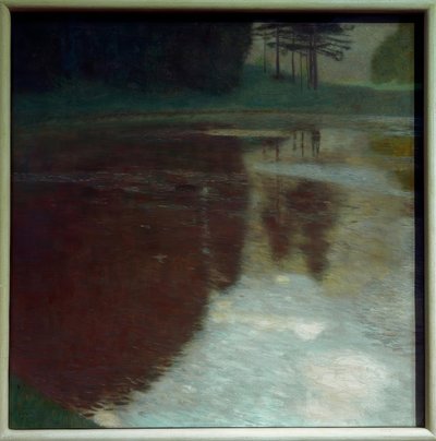 Morning by the Pond by Gustav Klimt